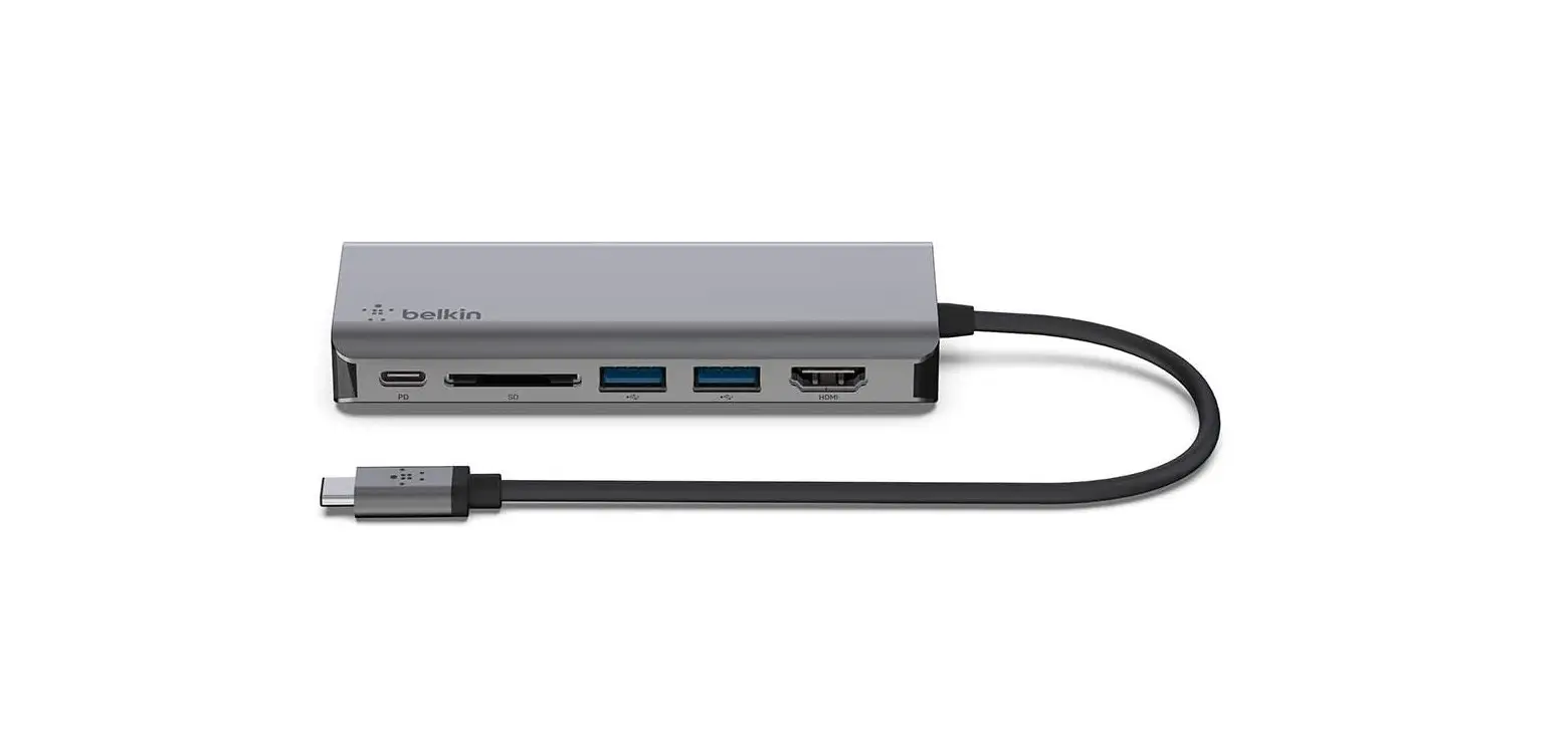 Belkin Avc008btsgy Usb C Hub Multiport Adapter Dock User Guide